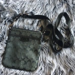 Olive Green Coach Crossbody